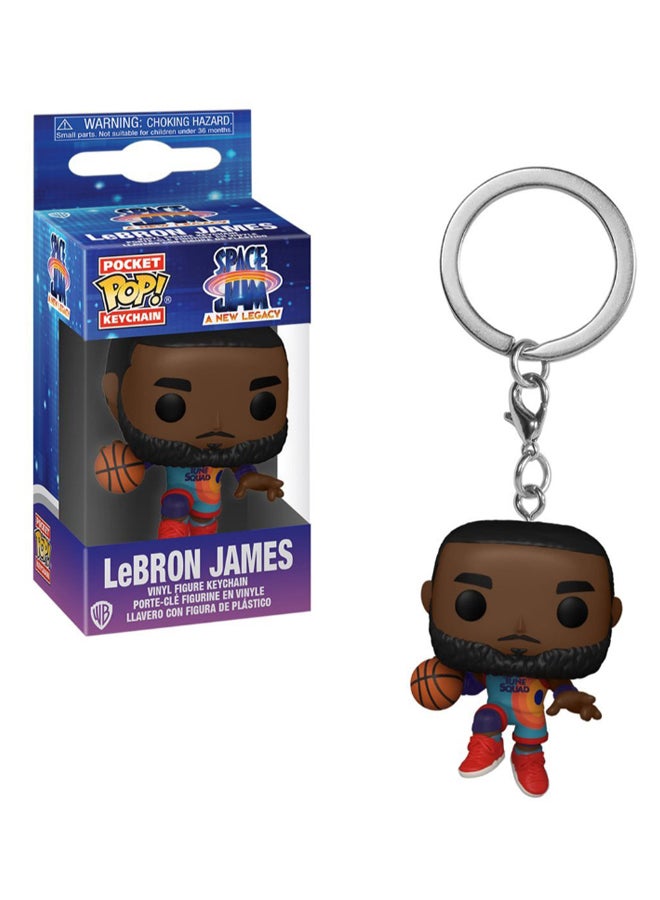 Funko - Pop Space Jam Lebron James Keychain Multicolour - Image 1