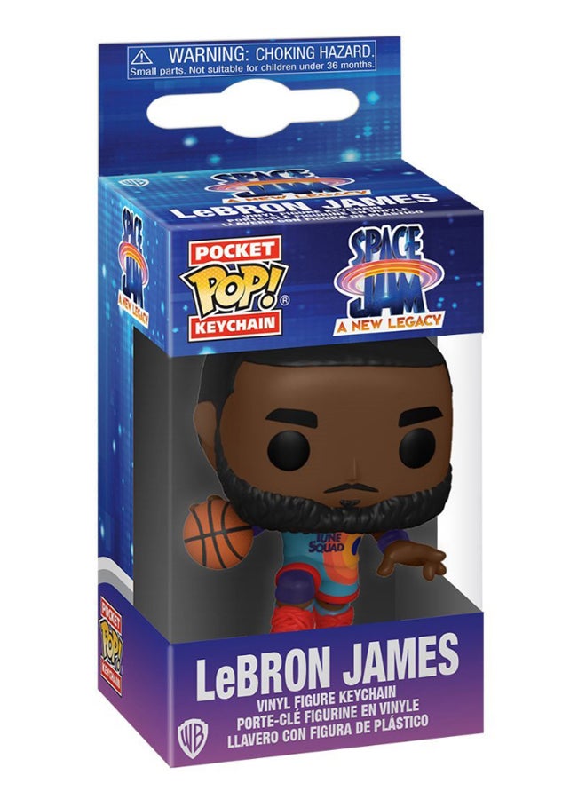 Funko - Pop Space Jam Lebron James Keychain Multicolour - Image 1