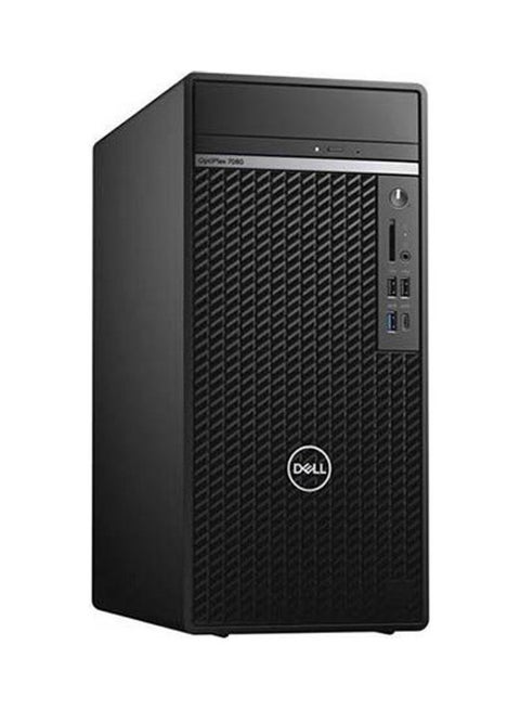 هاتف أوبتيبلكس 7080 بمعالج إنتل كور i7 وذاكرة رام سعة 4 جيجابايت وذاكرة داخلية سعة 1 تيرابايت ونظام تشغيل ويندوز 10/ أوبونتو أسود
