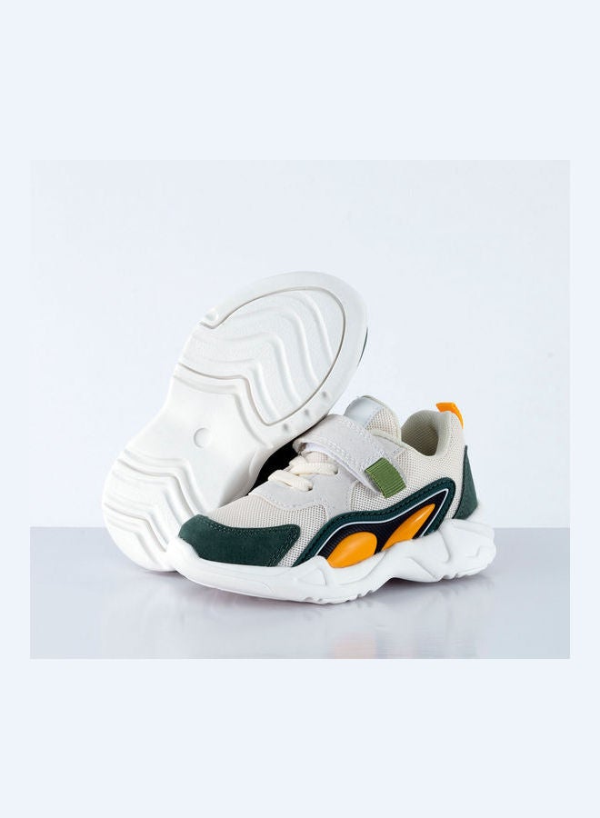 JUST KIDS BRANDS - Ezra velcro Low Top Sneaker Green - Image 1