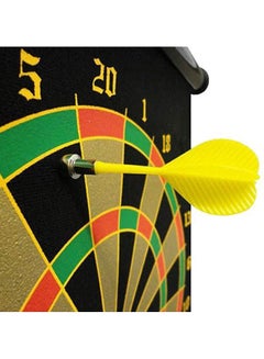 Generic Double Faced Magnetic Hanging Dart Board Set  - Image 2