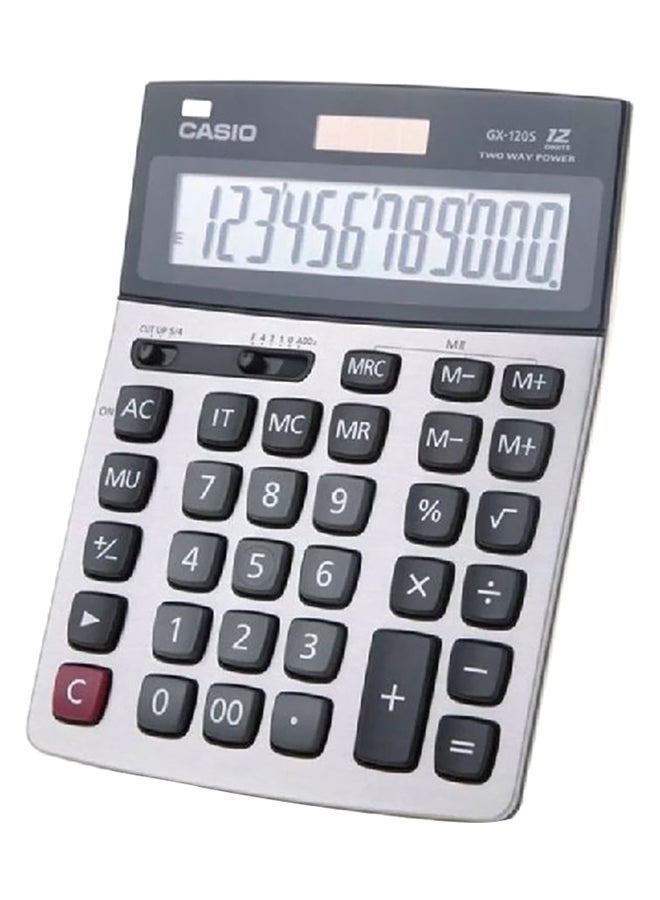 كاسيو آلة حاسبة عملية أساسية رمادي / أبيض - Image 1