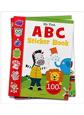 كتاب ملصقات ABC