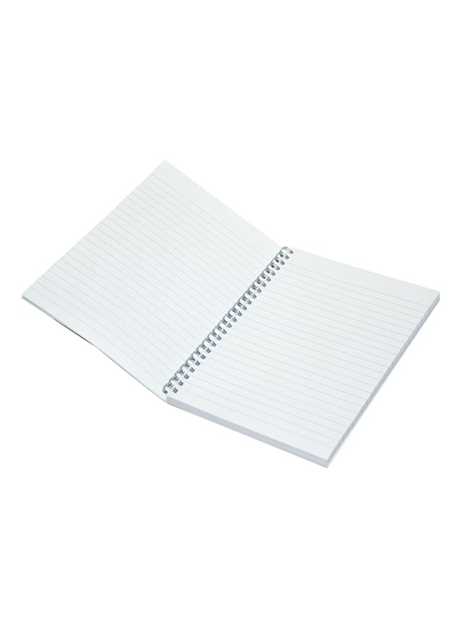 FIS 10-Piece Spiral Soft Cover Notebook Set Beige/Black/White - Image 2