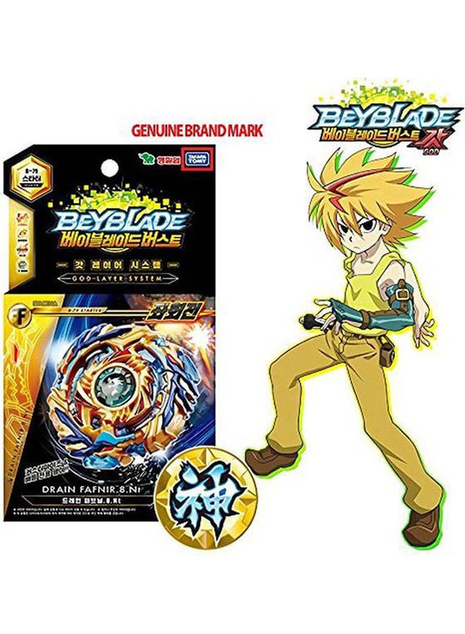 Generic - Beyblade Burst Starter B-79 Drain Fafnir - Image 1