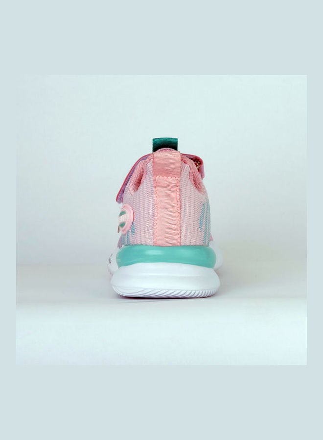 JUST KIDS BRANDS - Everleigh velcro Low Top Sneaker Pink - Image 1