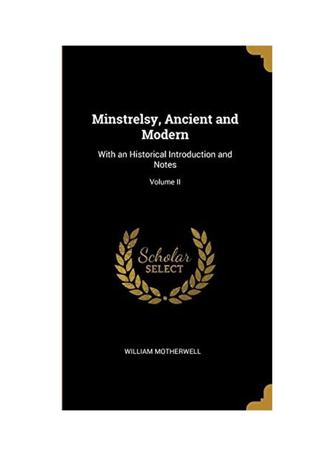 null - Minstrelsy, Ancient And Modern Hardcover English by William Motherwell - Image 1