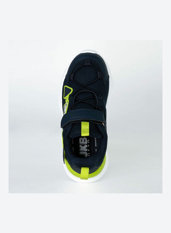 JUST KIDS BRANDS - Carter velcro Low Top Sneaker Navy - Image 1