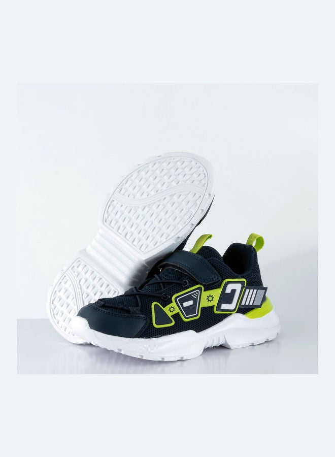 JUST KIDS BRANDS - Carter velcro Low Top Sneaker Navy - Image 1