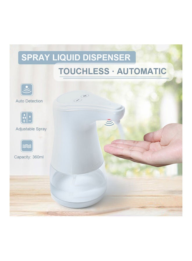 Automatic Spray Liquid Dispenser Mist Touchless White 9.5 x 19.5 x 18cm - v1620669799/N47289572A_7