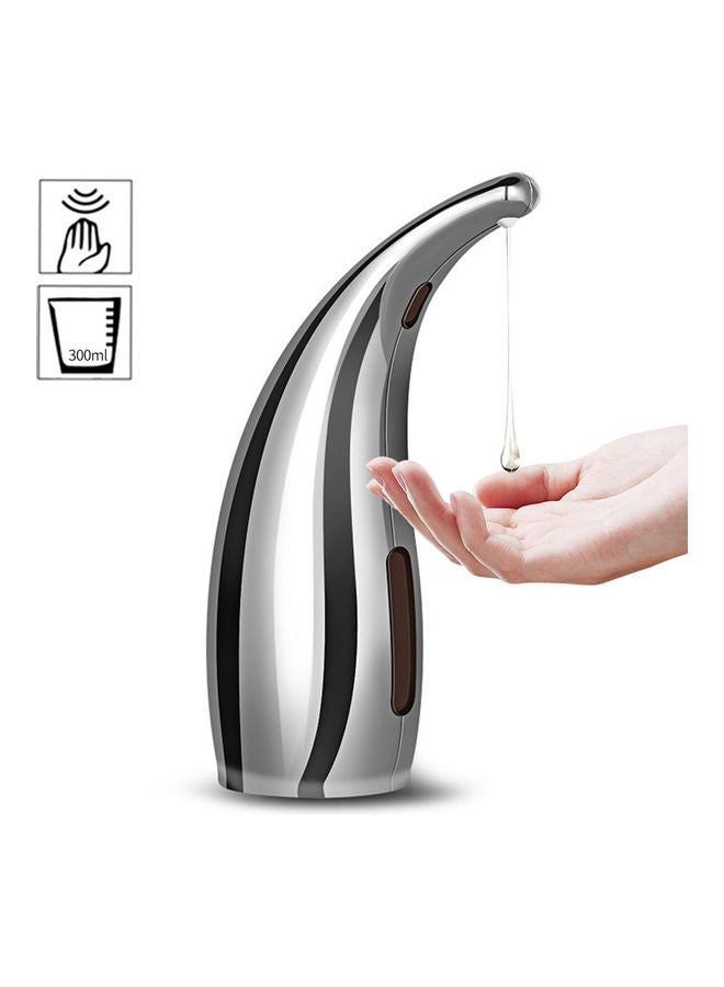 Infrared Hand-free Touchless Soap Dispenser Silver 22.30 x 7.50 x 14.50cm - Image 1
