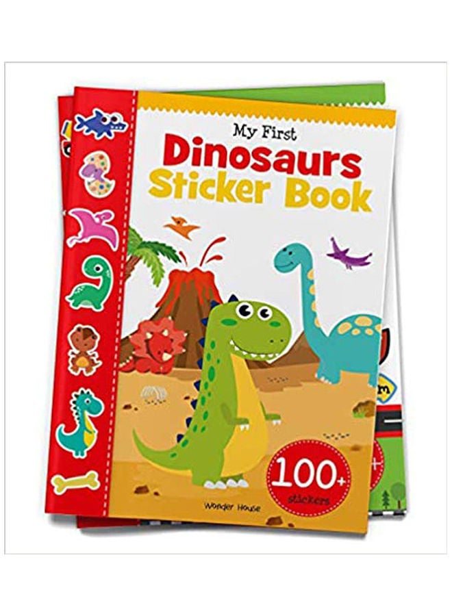 كتاب Dinosaurs Sticker paperback english - 2018.0