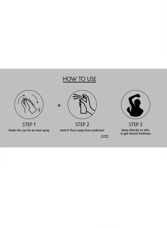 GUESS 1981 Body Spray Grey 150ml - Image 5