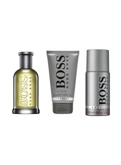 HUGO BOSS No. 6 Fragrance Gift Set EDT 100 ml, Shower Gel 150 ml, Deodorant 150ml  - Image 1