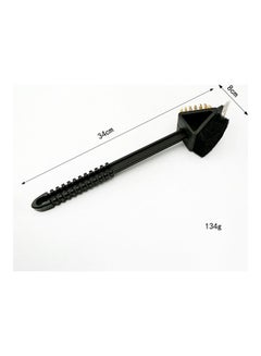 Generic BBQ Grill Cleaning Brush Black 34x8cm  - Image 2