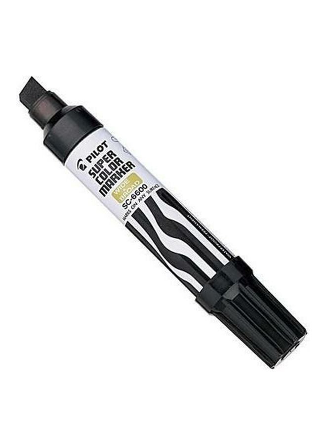 PILOT Super Colour Marker Black/White  - Image 5