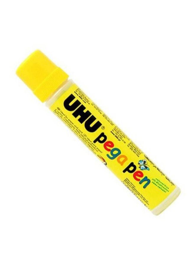 UHU - Glue Pen, 50ml Yellow/Black - Image 1