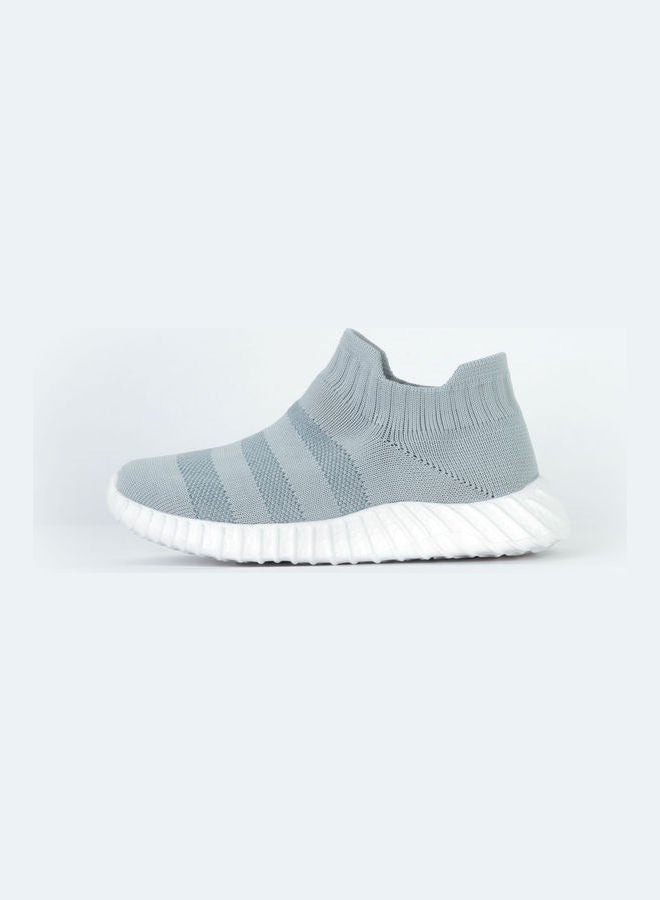 JUST KIDS BRANDS - Savannah Slip On Low Top Sneaker Grey - Image 1