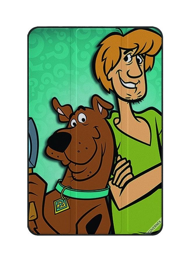 Shaggy Scooby Doo Protective Flip Case And Cover For Samsung Galaxy Tab A T580/T585 Multicolour