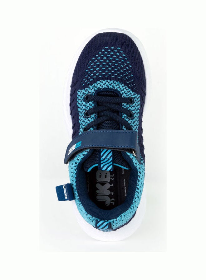 JUST KIDS BRANDS - Adam velcro Low Top Sneaker Navy - Image 1