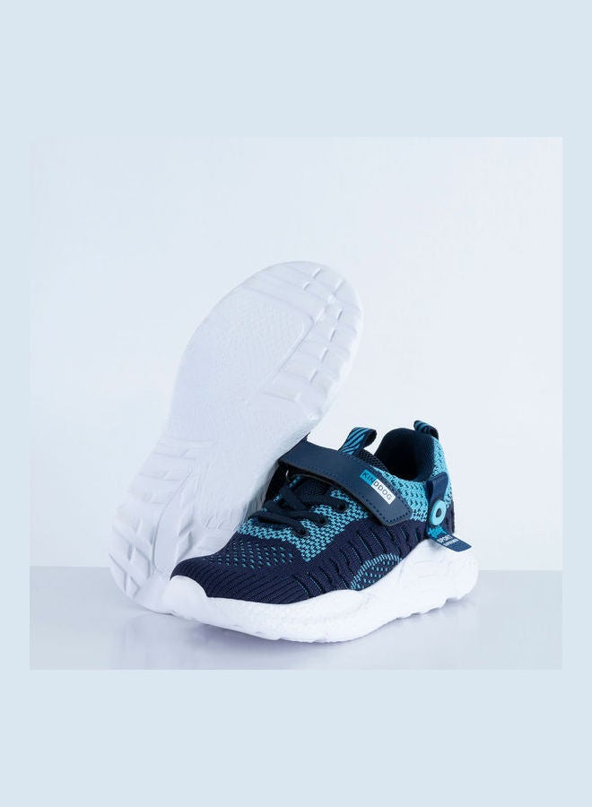JUST KIDS BRANDS - Adam velcro Low Top Sneaker Navy - Image 1