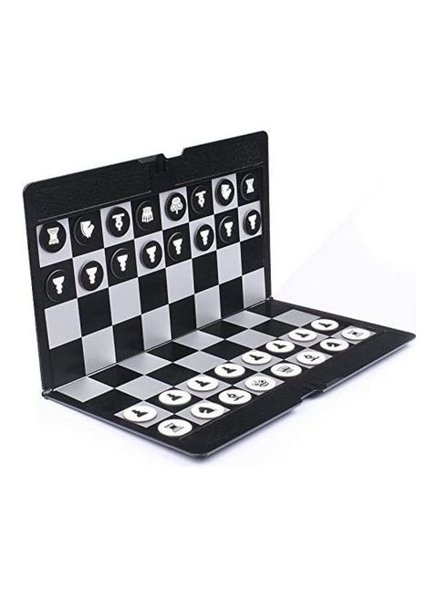 Mini Magnetic Portable Wallet Pocket Chess Board Games