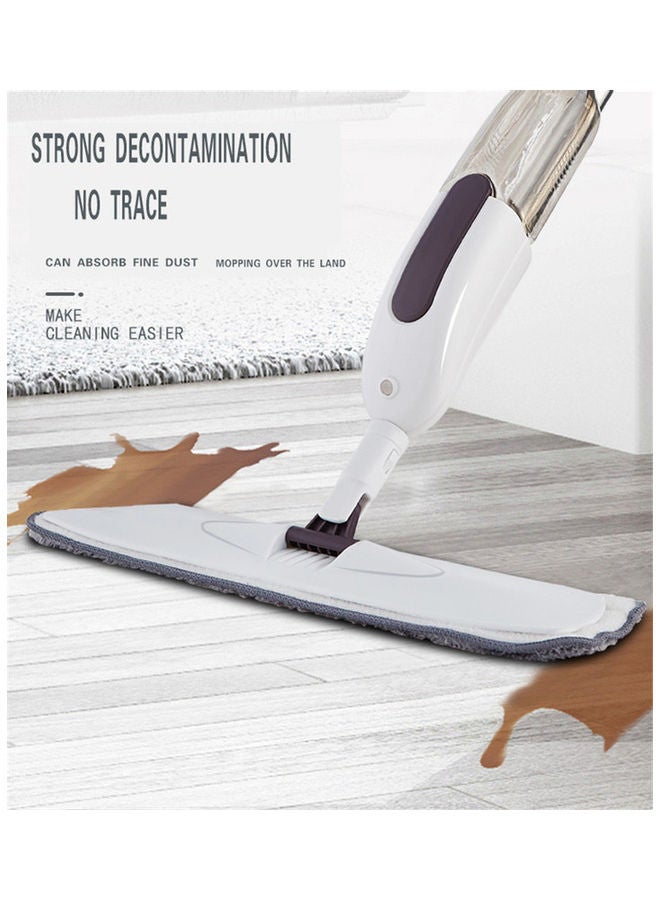 Stainless Steel Tube Magic Microfiber Water Spray Mop Multicolour 12x40x123cm - Image 3