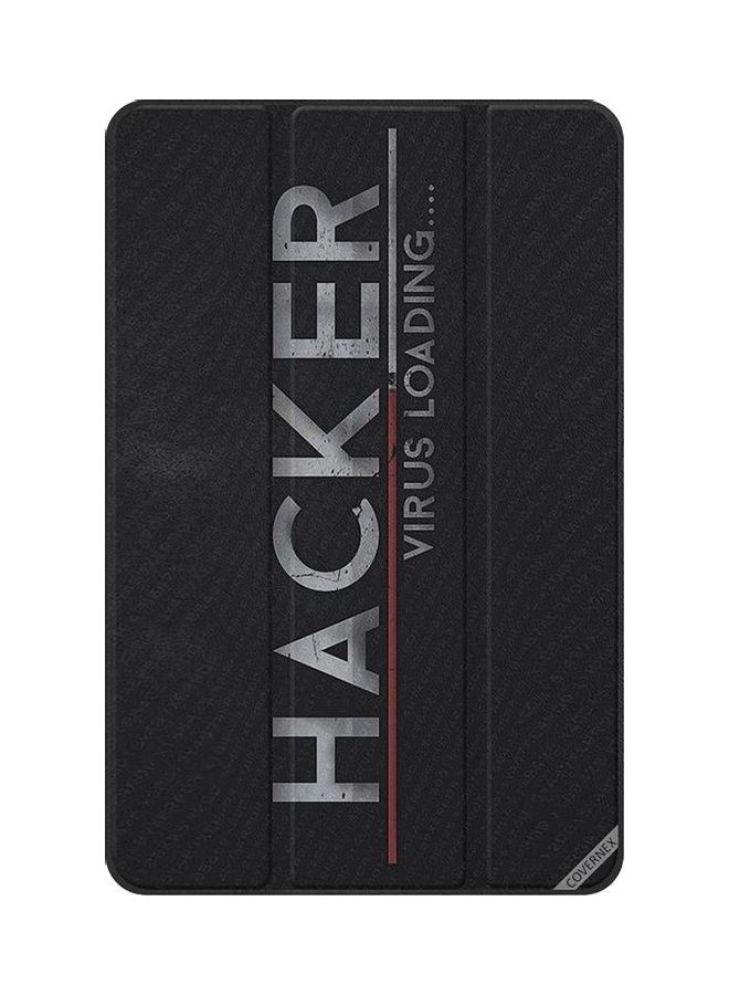 Covernex Protective Flip Case Cover For Samsung Galaxy Tab S6 Lite - Hacker Black/Grey  - Image 1