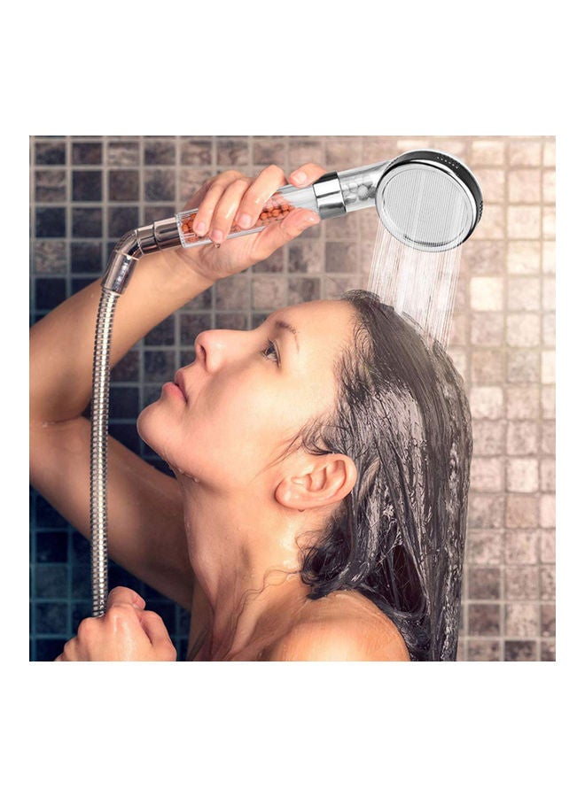 رأس استحمام محمول بضغط عال متعدد الألوان 2.36بوصة - Image 2