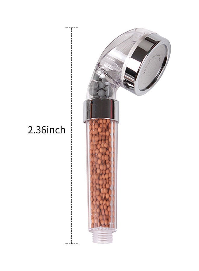 رأس استحمام محمول بضغط عال متعدد الألوان 2.36بوصة - Image 3