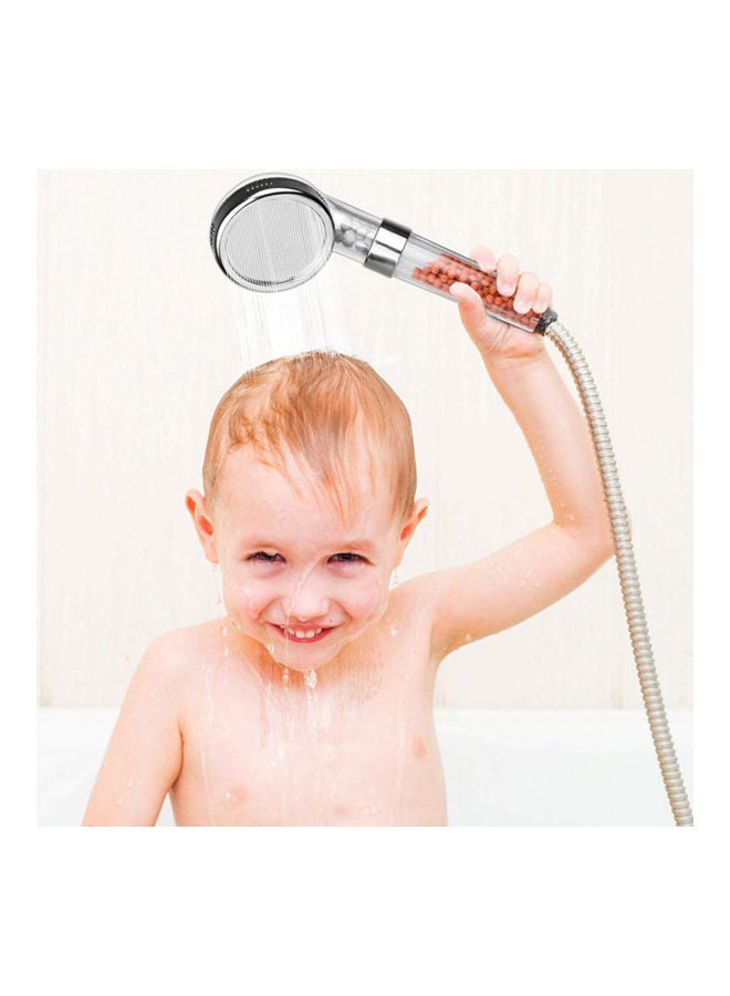 رأس استحمام محمول بضغط عال متعدد الألوان 2.36بوصة - Image 4