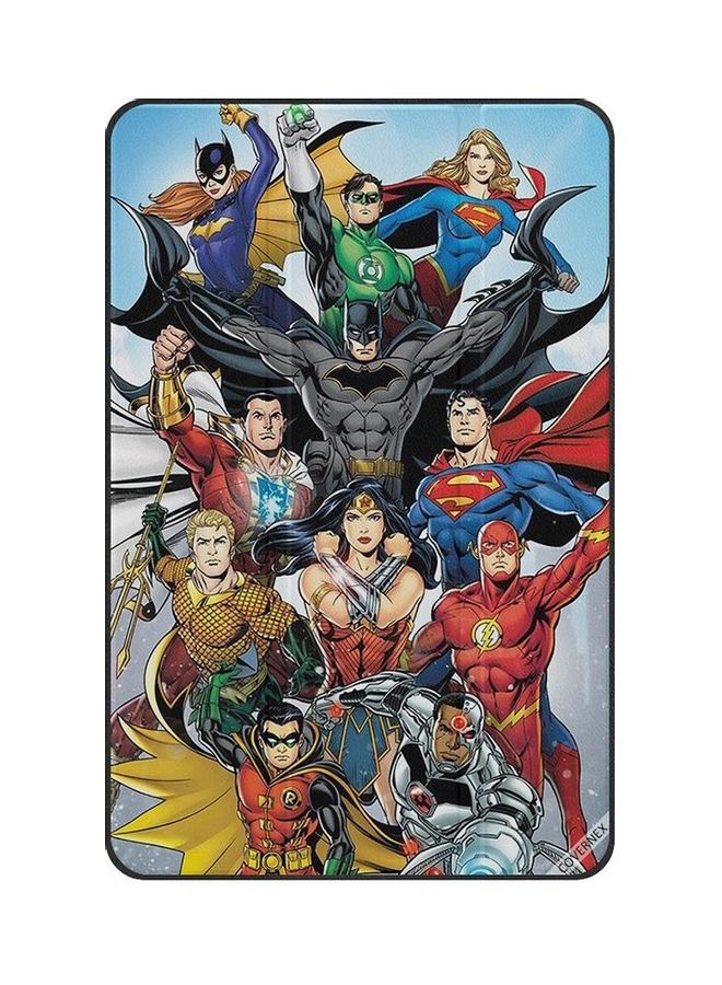 Covernex Super Heros Comics Protective Flip Case And Cover For Samsung Galaxy Tab A T580/T585 Multicolour 
