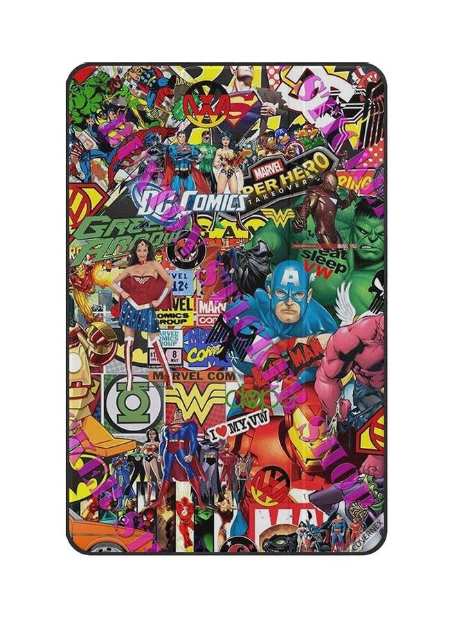 Covernex Protective Flip Case And Cover For Samsung Galaxy Tab A T580/T585 Super Heros Comics 02 