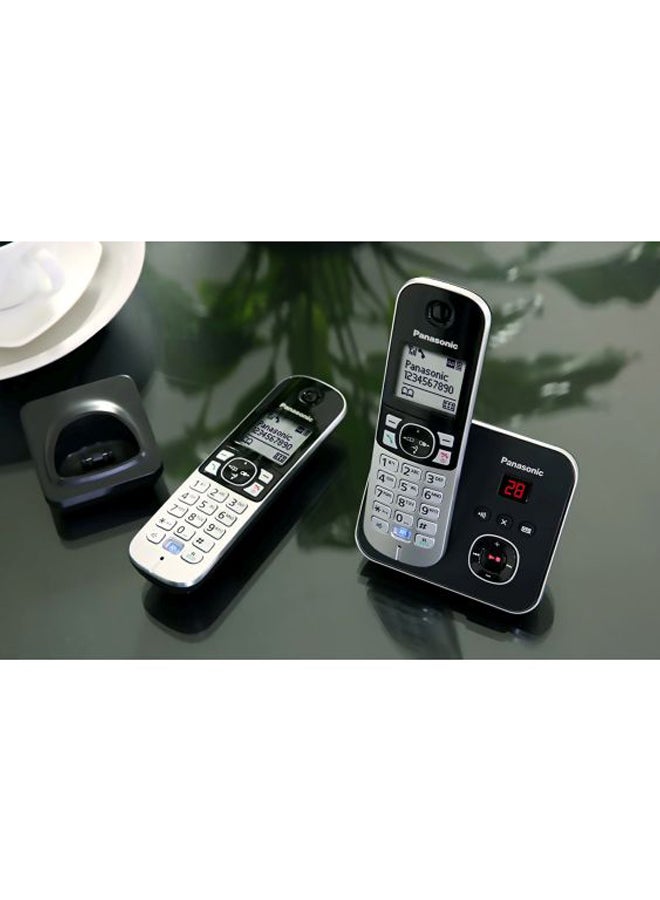 Panasonic Single DECT Cordless Telephone Black - Image 3