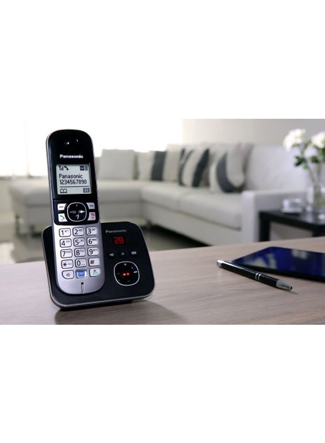 Panasonic Single DECT Cordless Telephone Black - Image 4