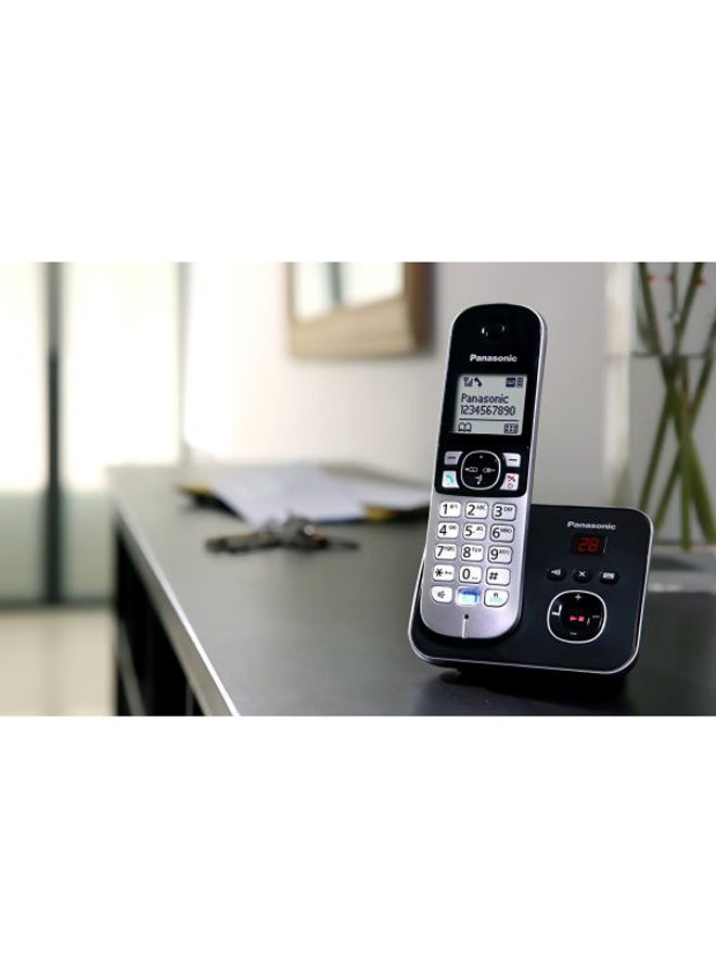 Panasonic Single DECT Cordless Telephone Black - Image 5