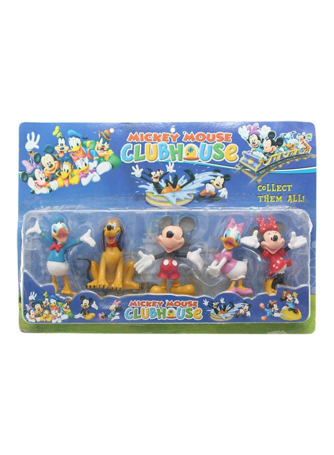 Set Of 5 Mickey Mouse Figures For Unisex
