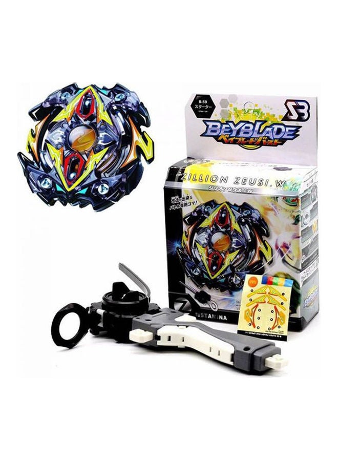 HAPPYTOYS Beyblade Metal Fusion 4D With Launcher Spinning Top Classic Toy 