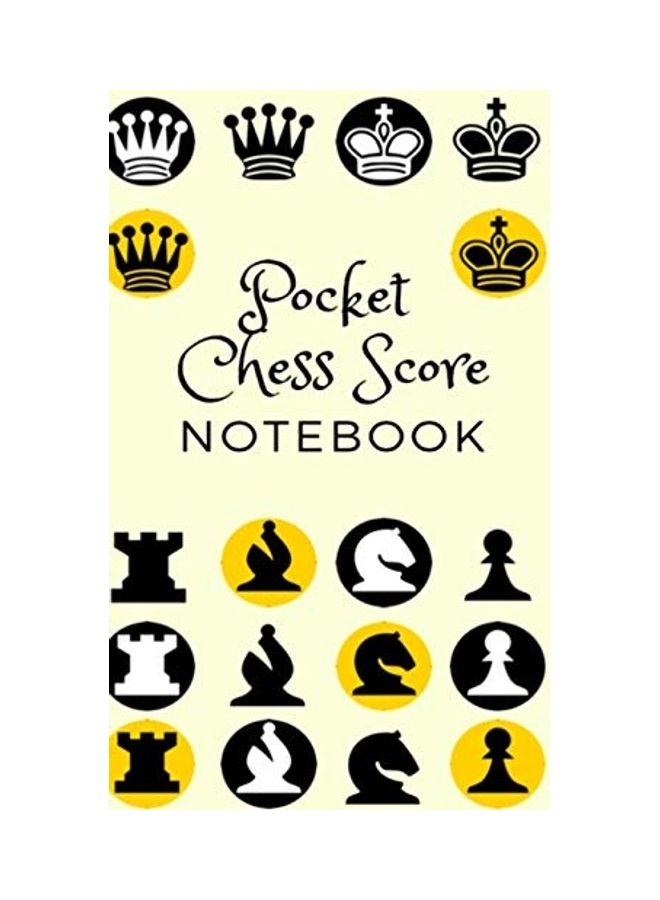 Pocket Chess Score Notebook Hardcover English by Mike Murphy - 2019