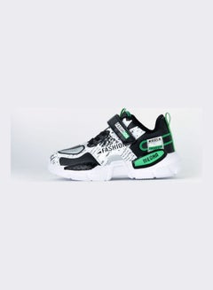 White/Black/Green