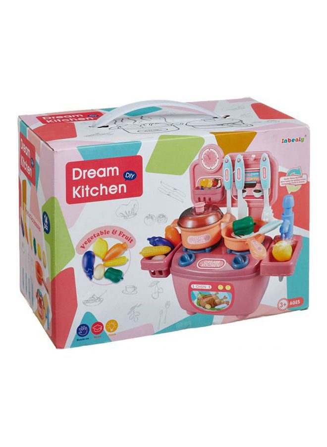 Inbealy 777-3 Dream Kitchen Playset For Girls