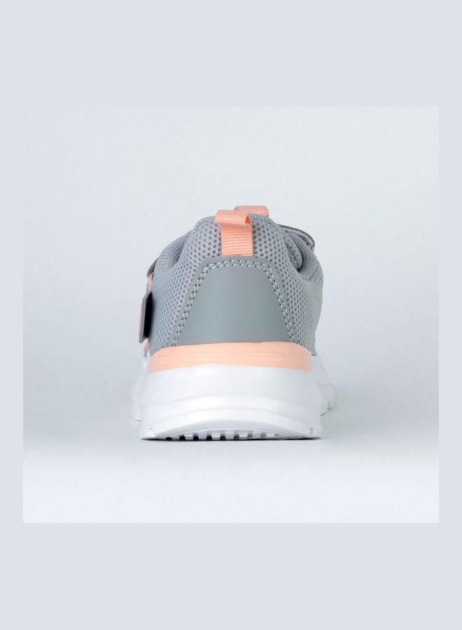 JUST KIDS BRANDS - Scarlett velcro Low Top Sneaker Grey - Image 1