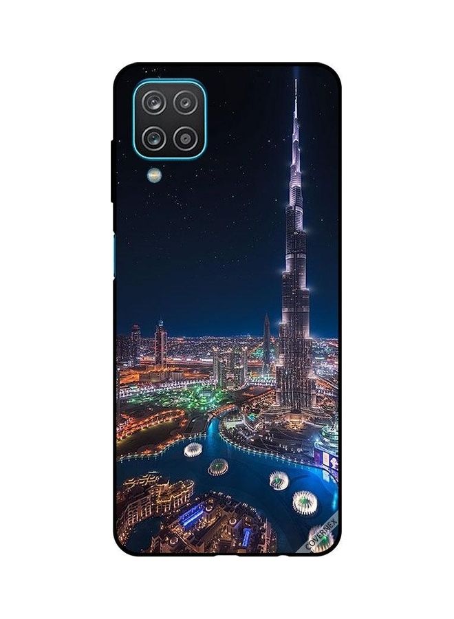 كوفرنيكس غطاء حماية واق لهاتف سامسونج جالاكسي A12/M12 نايت فيو أوف داون تاون - Image 1