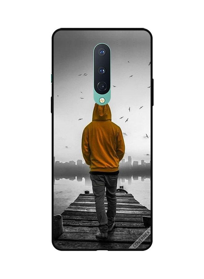 Covernex Protective Case Cover For OnePlus 8 Sad Boy Walking - Image 1
