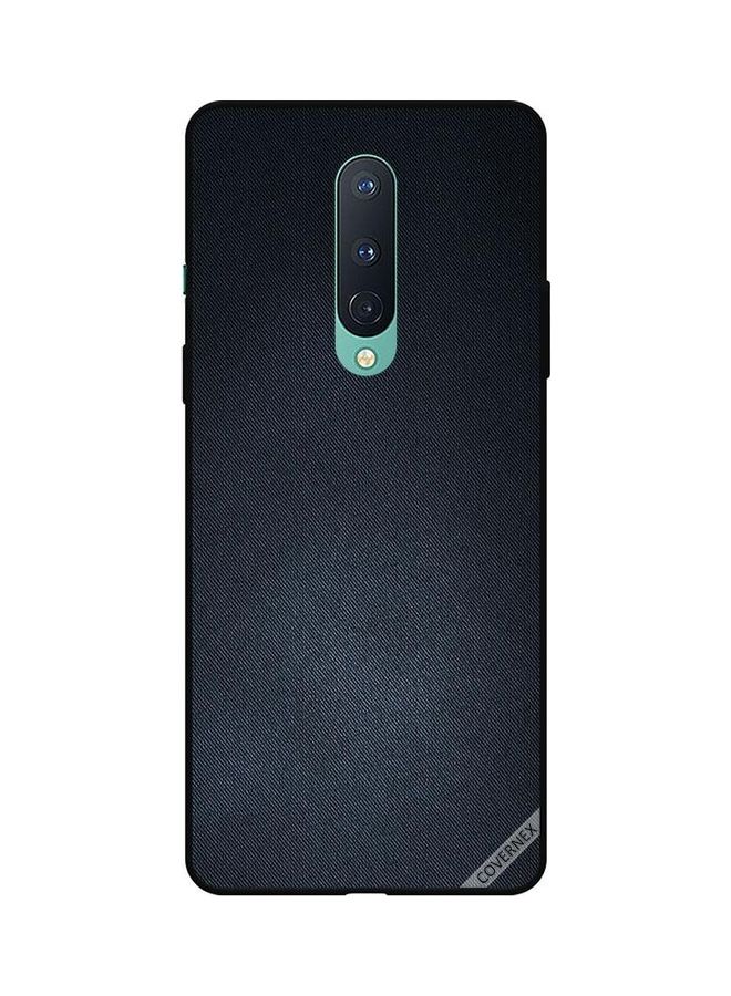 Covernex Protective Case Cover For OnePlus 8 Black Jeans Pattern - Image 1