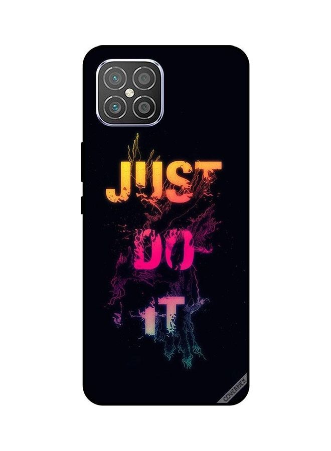 Covernex Huawei Nova 8 SE Protective Case Cover Printed Featuring Just Do It DESIGN_0157 - Image 1
