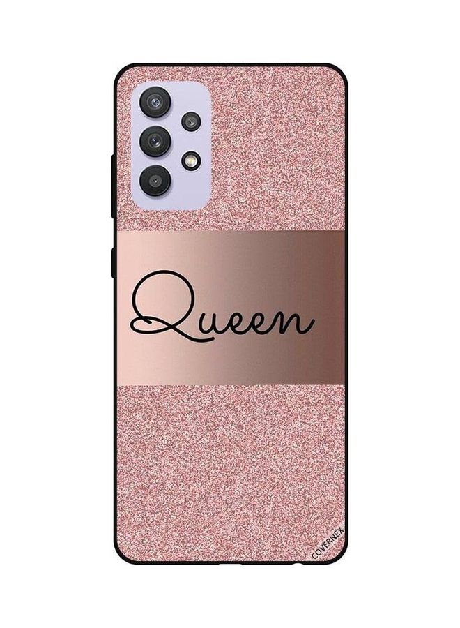 Covernex Protective Back Cover For Samsung Galaxy A32 5G Queen Glitters - Image 1