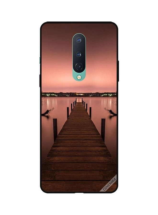 Covernex Protective Case Cover For OnePlus 8 Pathway To Sea Evening - Image 1