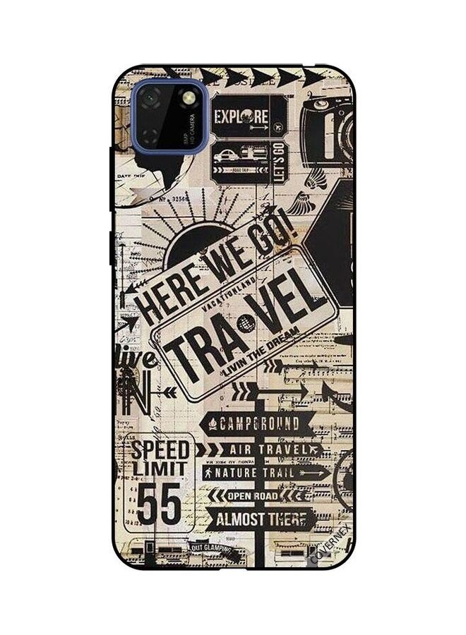 Covernex Protective Case Cover for Huawei Y5P Here We Go Travel - Image 1
