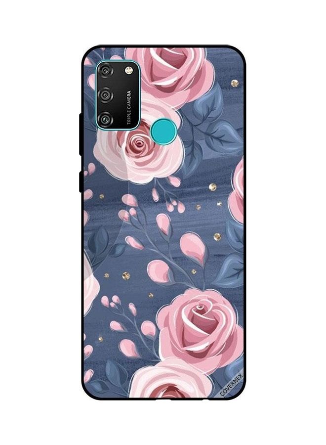 Covernex Leaves Pattern Protective Case Cover For Honor 9A Multicolour